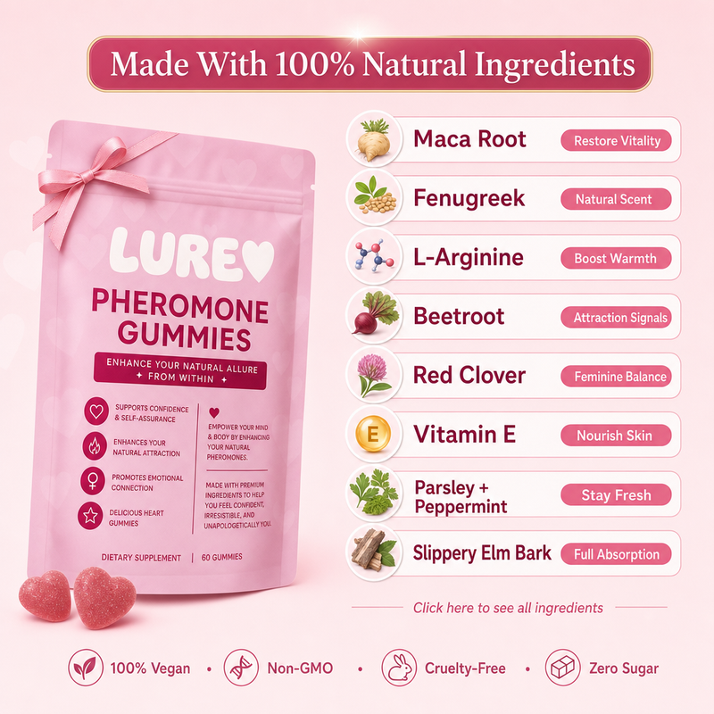 3. 100% Natural. Zero Synthetic Pheromones. Here's What's Inside.